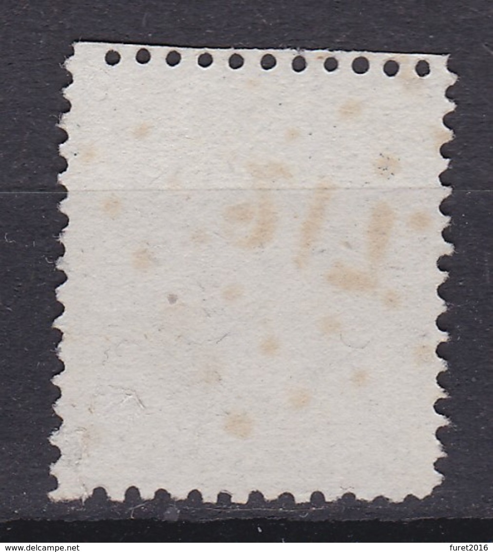 N° 15 B : 217 LIEGE - 1863-1864 Médaillons (13/16)