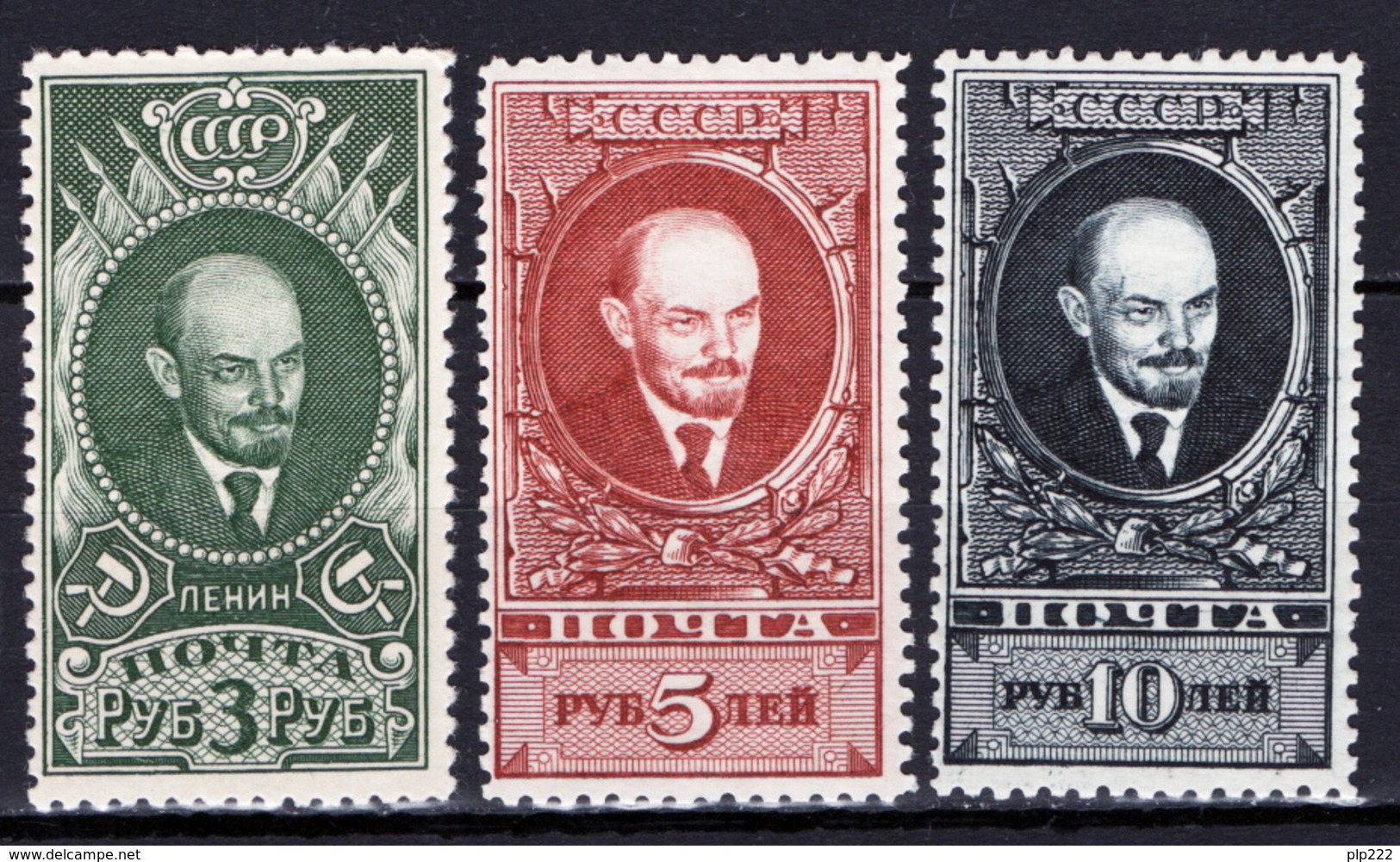 Russia 1939 Unif. 738/40 **/MNH VF/F - Unused Stamps