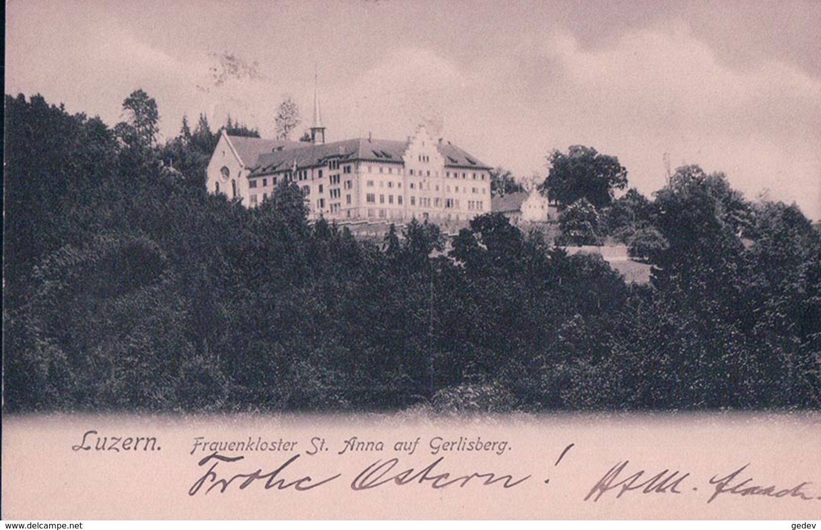 Luzern, Frauenklosters St Anna Auf Gerlisberg (1950) - Lucerne