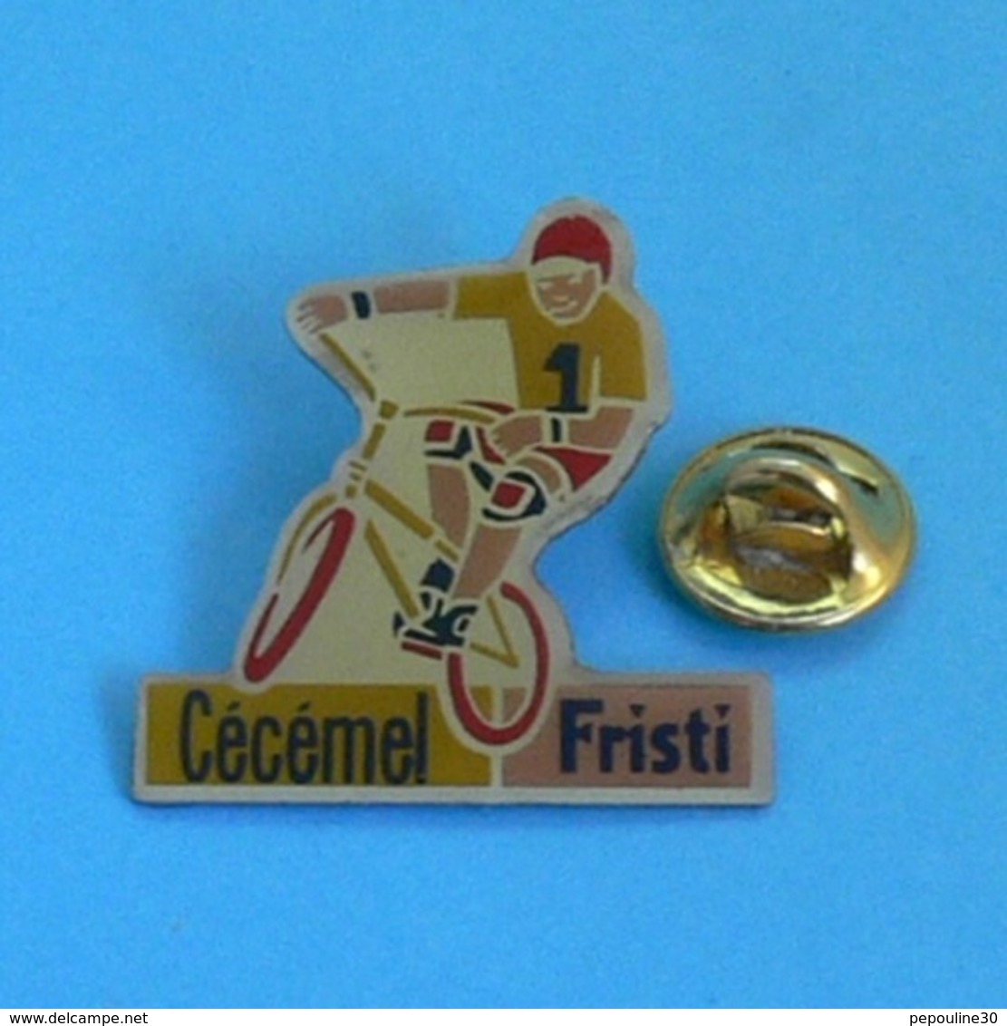 1 PIN'S //  ** CECEMEL / FRISTI / BIKE ** - Alimentazione