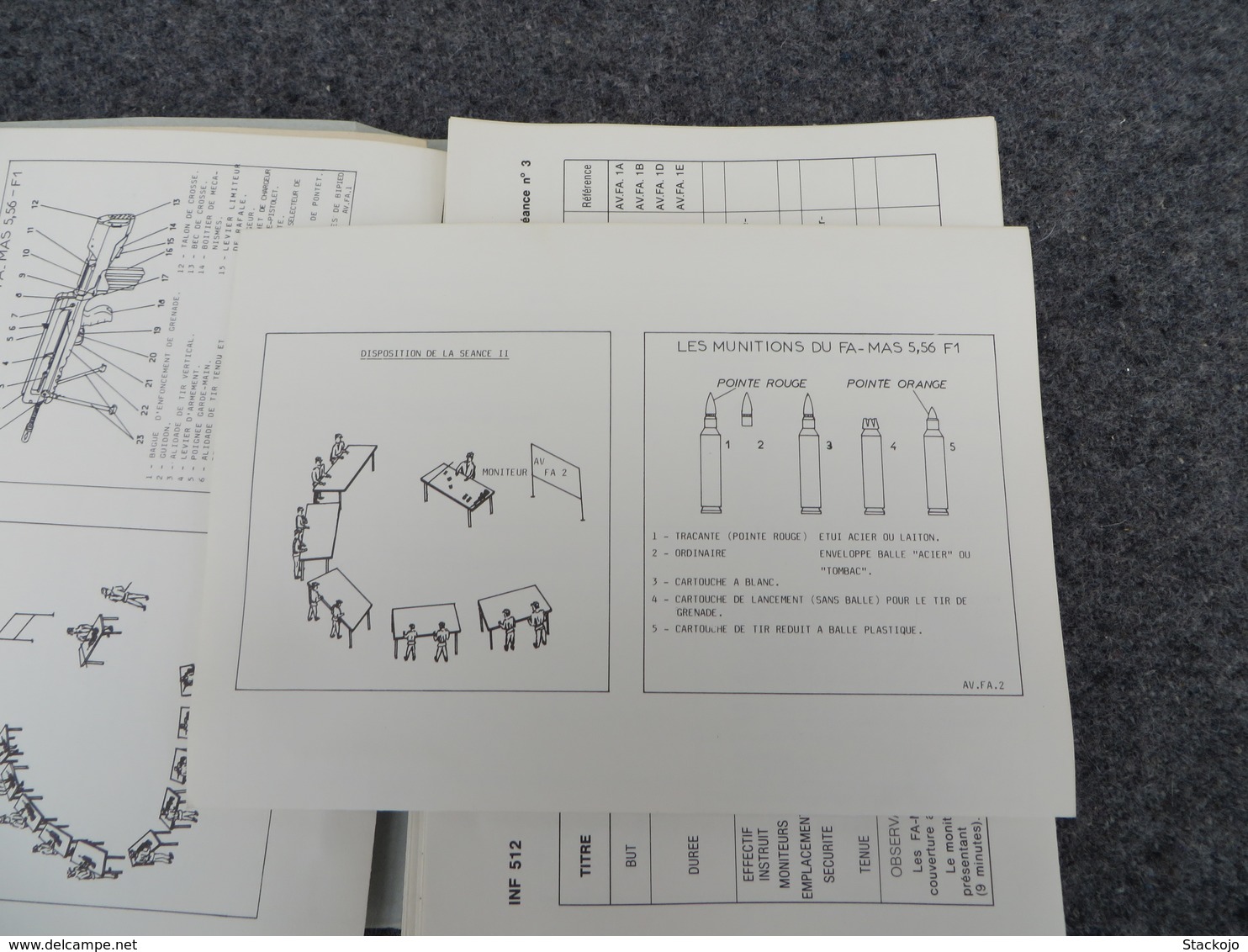 Règlement D'instruction Du Tir Au Fusil D'assaut MAS  5.56 - 327/06 - Autres & Non Classés