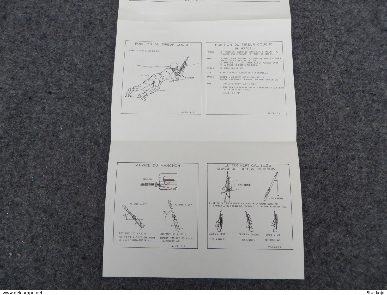 Règlement d'instruction du tir au fusil d'assaut MAS  5.56 - 327/06