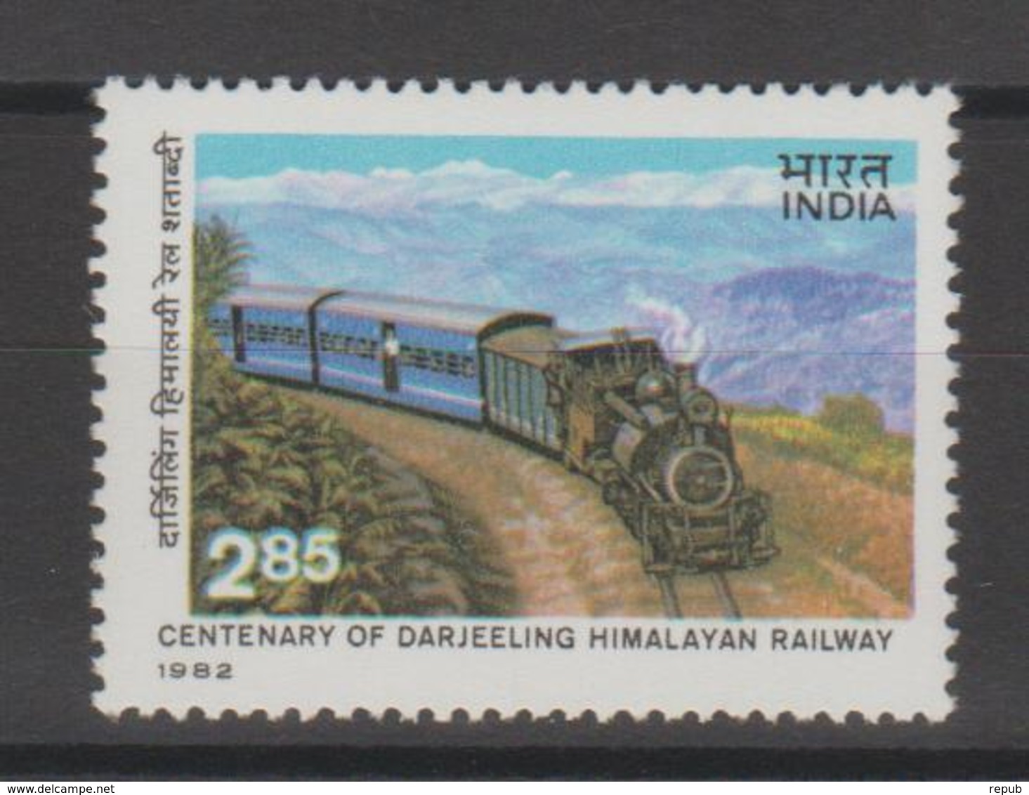 Inde 1982 Train De L'Himalaya 745 1 Val ** MNH - Neufs