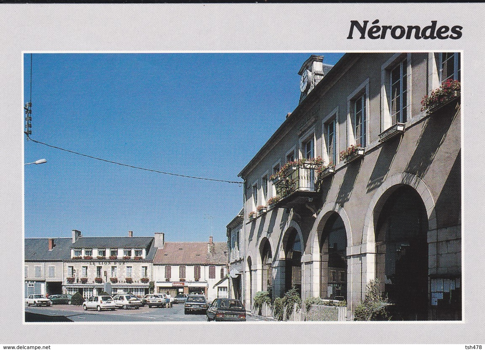 18----NERONDES---la Mairie---voir 2 Scans - Nérondes