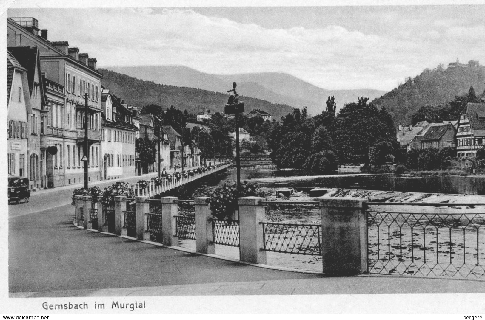 Allemagne. CPA.  GERNSBACH Im Murgtal. - Gernsbach