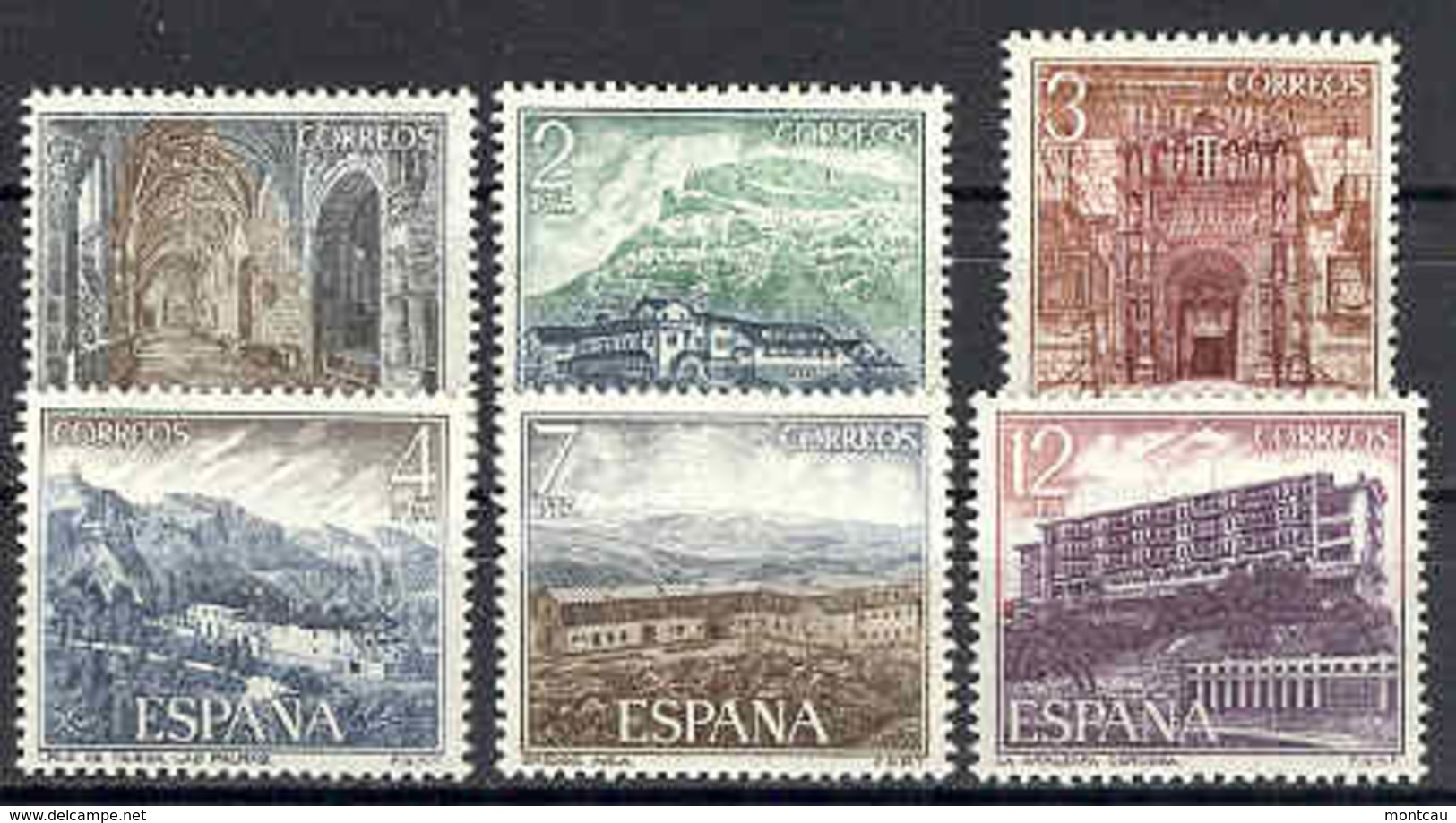 Spain 1976. Turismo X Paradores  Ed 2334-39 (**) - Nuevos