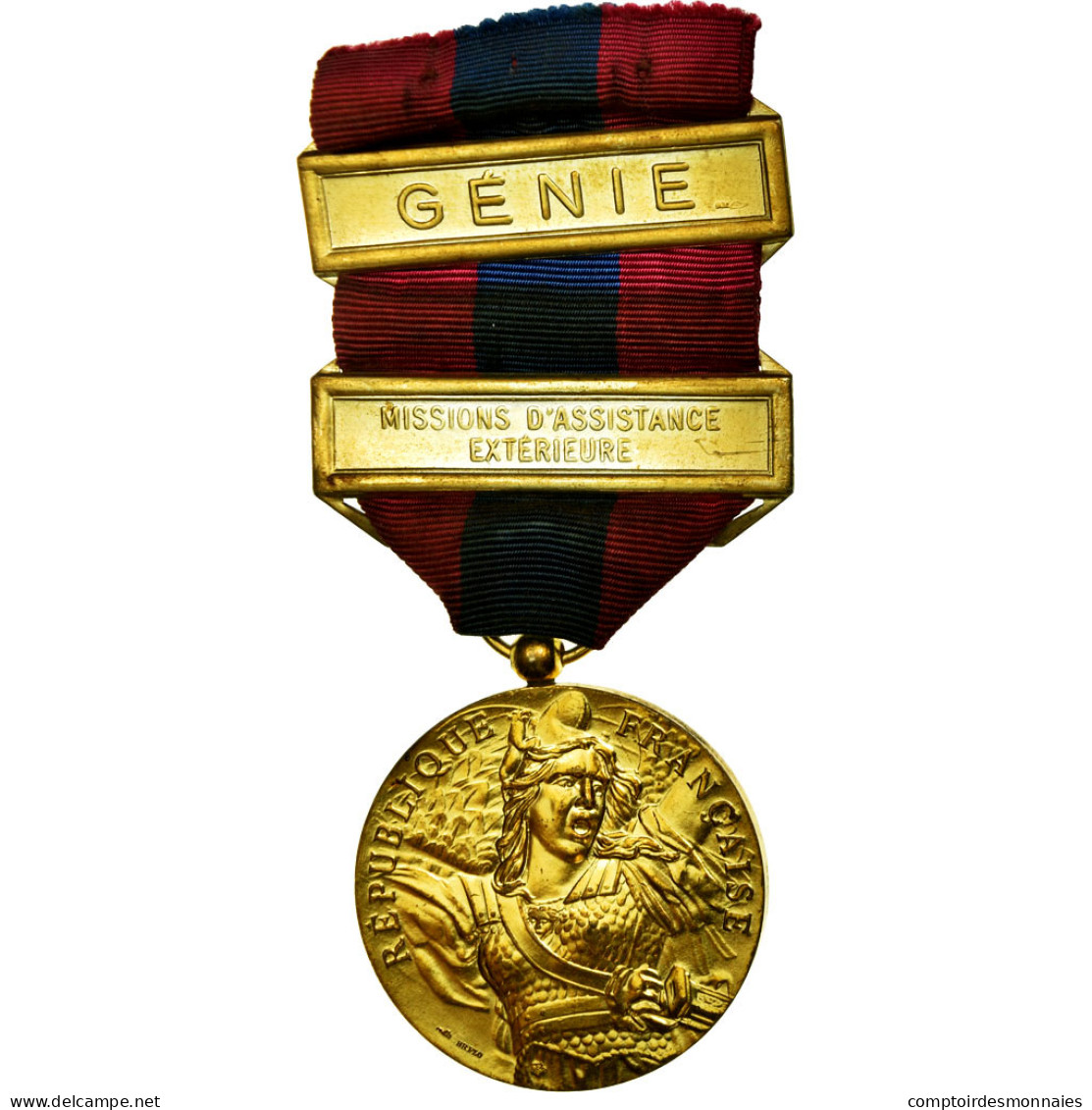 France, Armée Nation, Génie, Missions D'Assistance Extérieure, Médaille - Autres