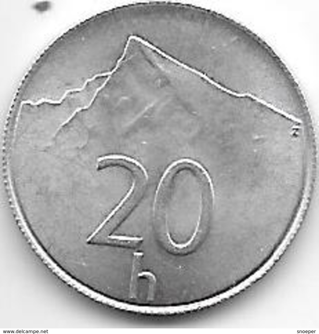 *slovakia 20 Halierov  1993 Km 18  Unc !!! - Slovaquie