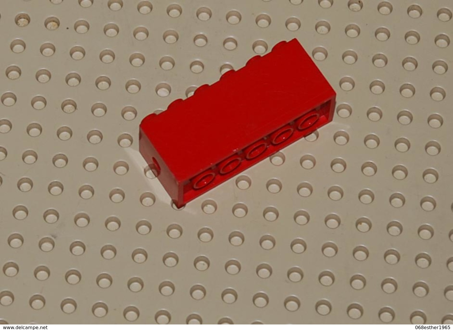 Lego Brique Poids Rouge Modifie 2 X 6 X 2 Poids Ref 73090b - Lego Technic