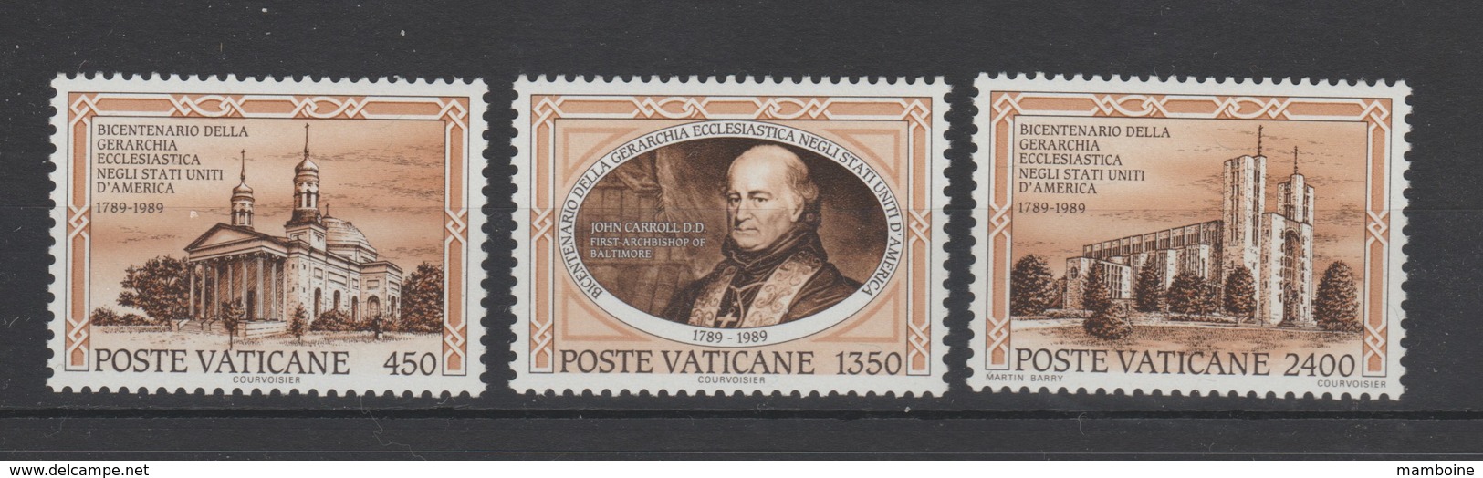 VATICAN  1989  N° 864 / 66   Neuf X X Série Compléte. - Neufs