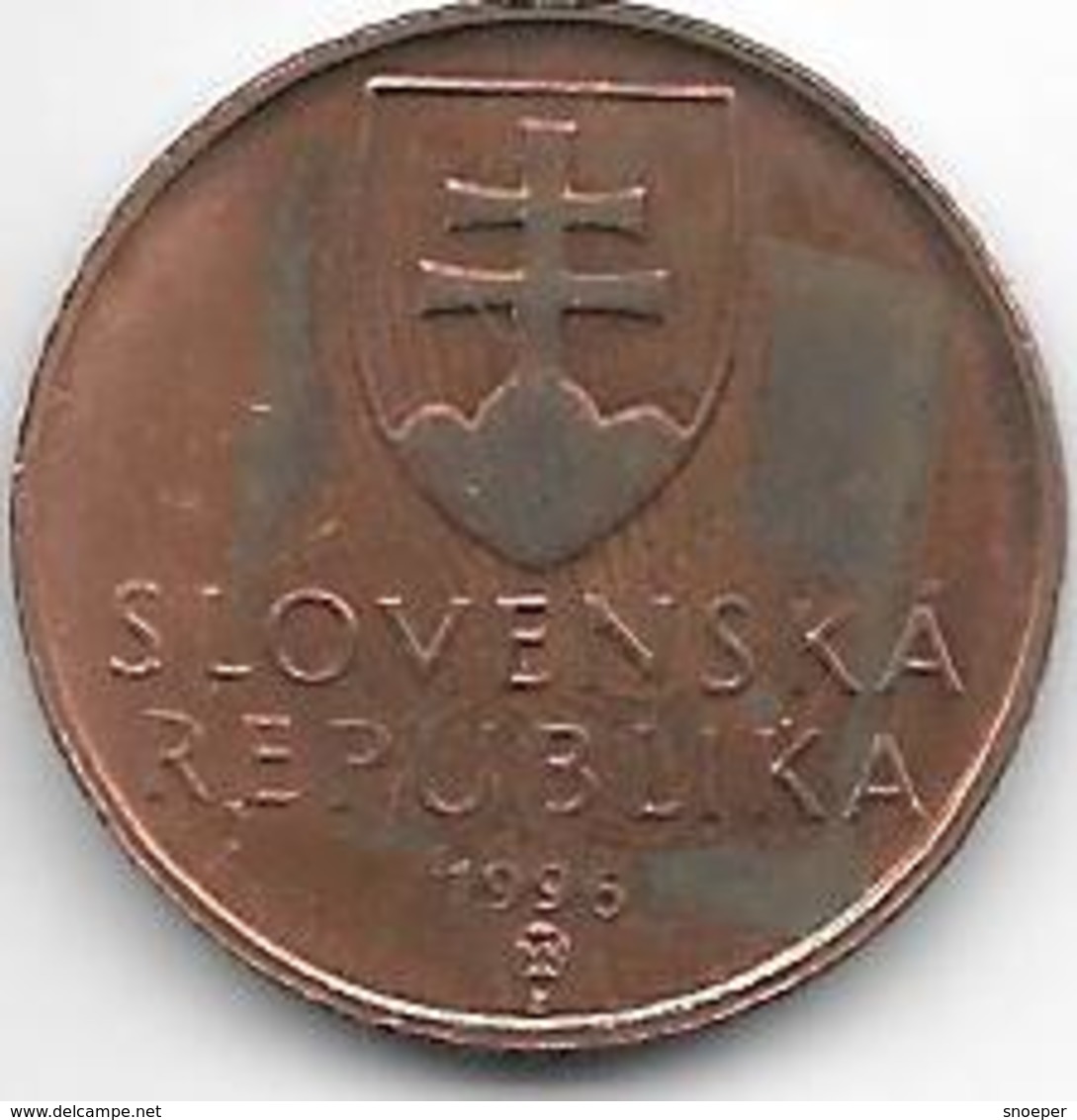 *slovakia 50 Halierov  1996 Km 35 - Slovaquie