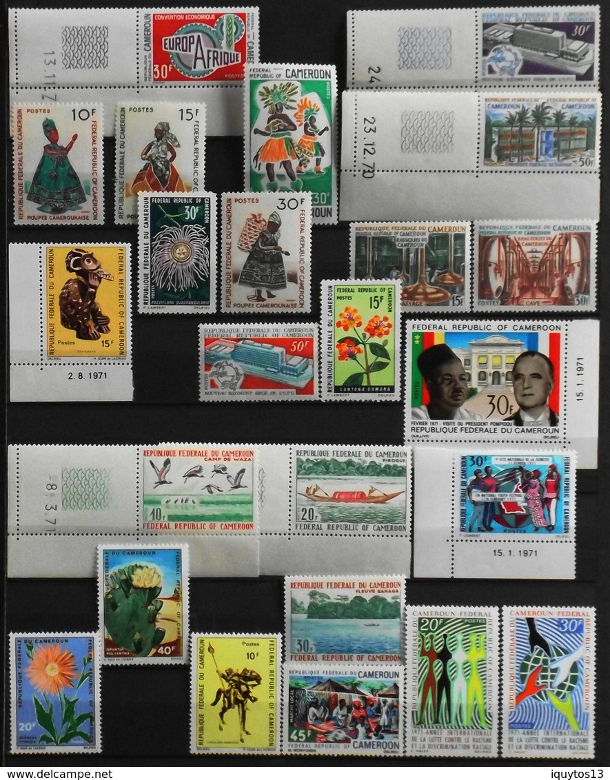 Afrique > Cameroun - 24 Timbres NEUFS** - Parf. Etat - Cameroun (1960-...)