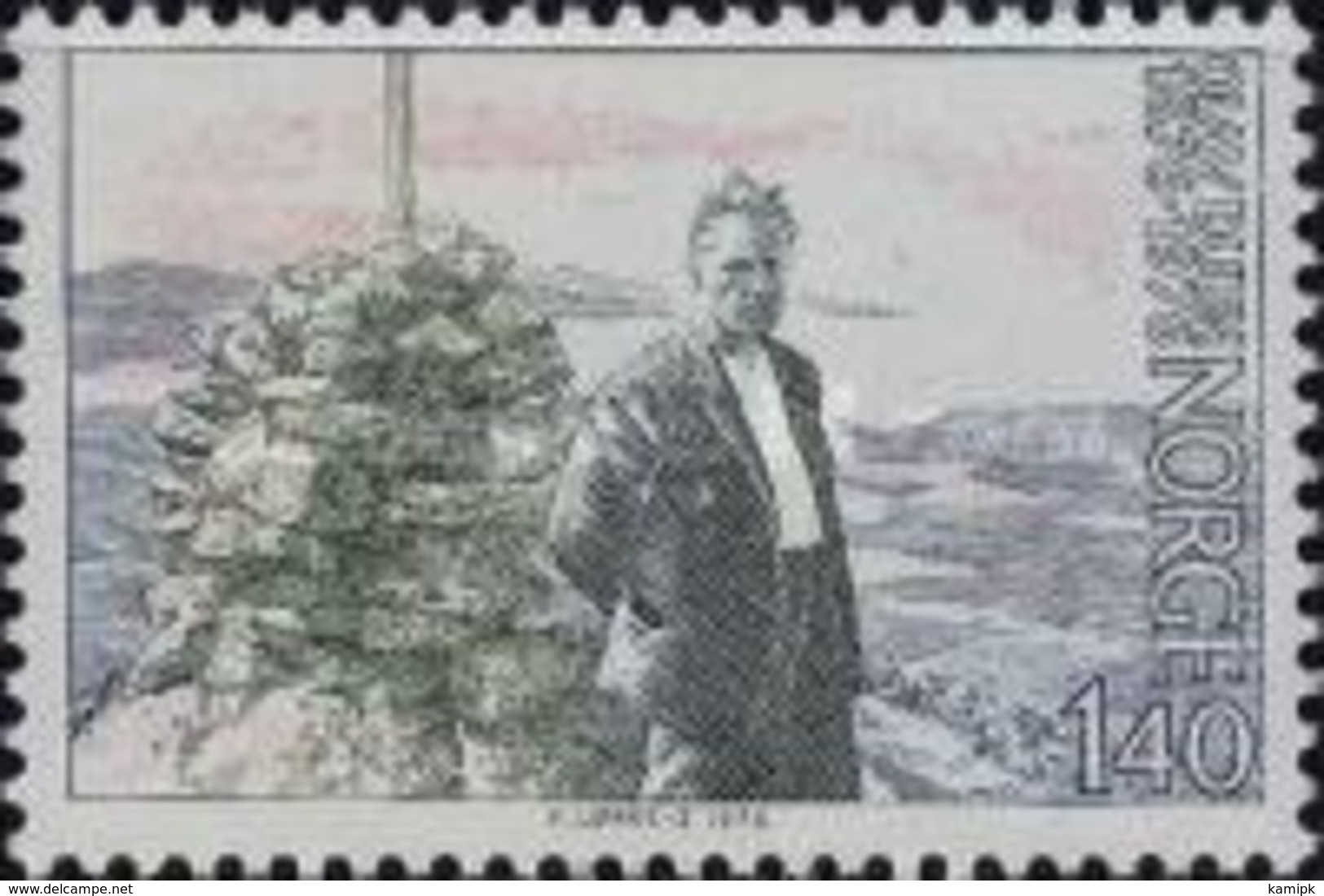 Norway - The 100th Anniversary Of The Birth Of Olave-1976 - Oblitérés