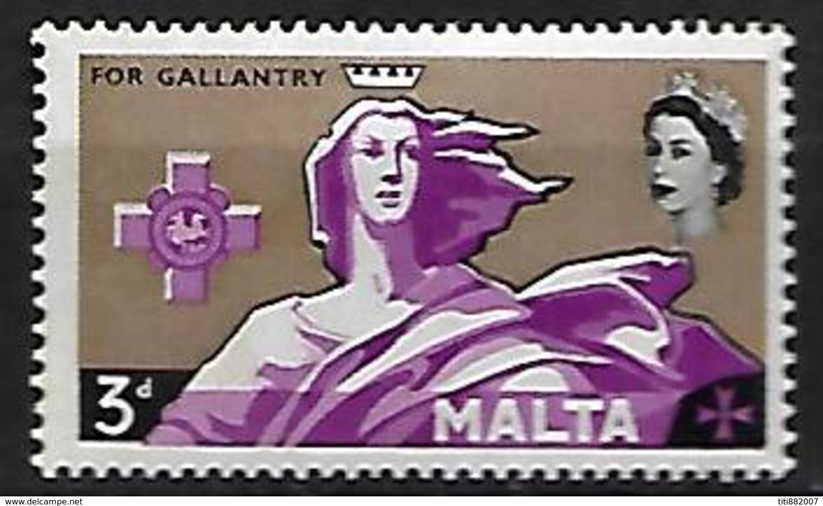 MALTE    -   1959 .   Y&T N° 266 *. - Malte (...-1964)