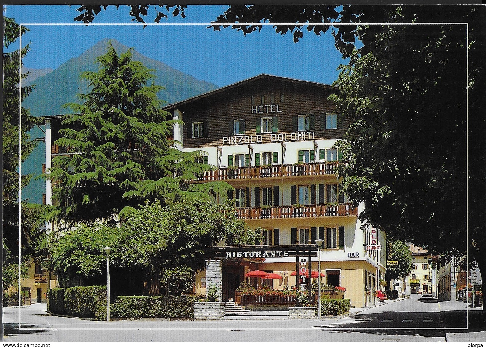 HOTEL PINZOLO DOLOMITI - PINZOLO (TN) - VIAGGIATA 1996 - Alberghi & Ristoranti