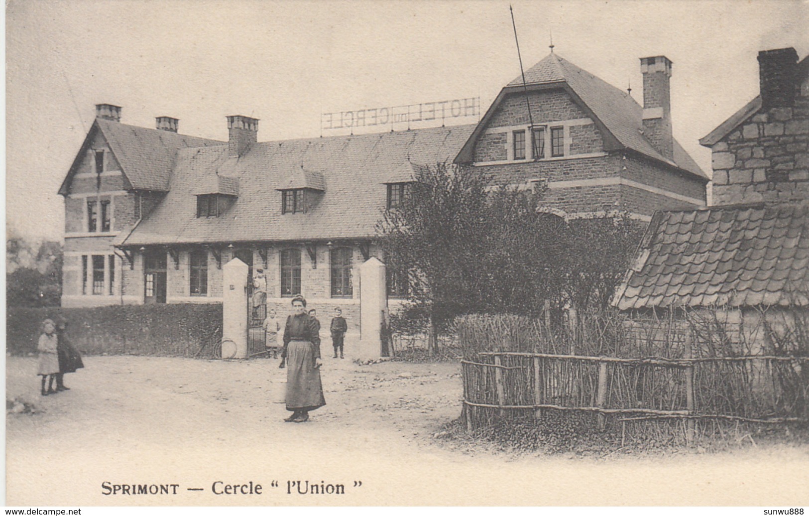 Sprimont - Cercle L'Union (animée, Hôtel) - Sprimont