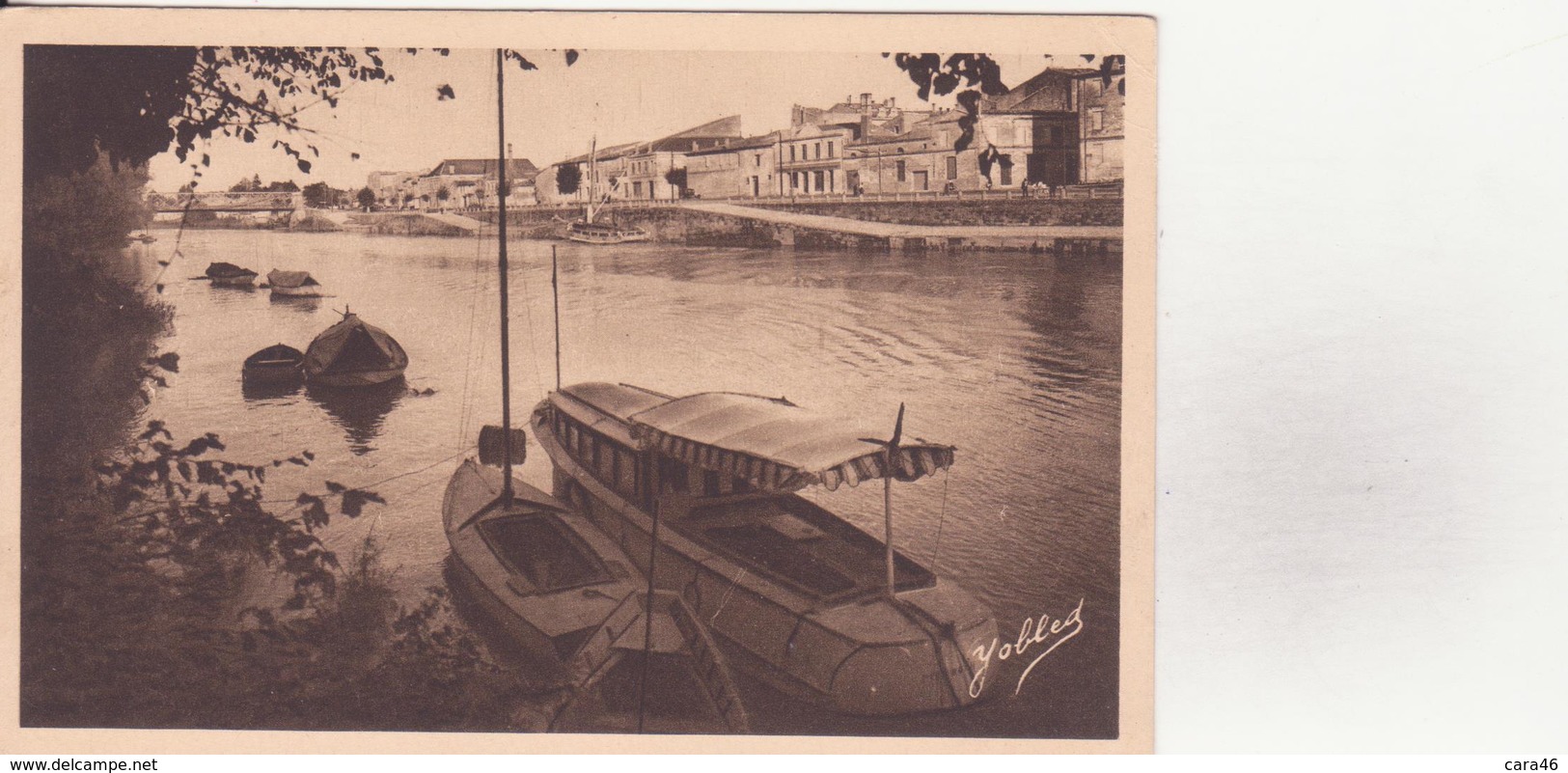 CPA - 56 - LIBOURNE  ( Gironde ) Les Bords Et Les Quais De L'isle - Libourne