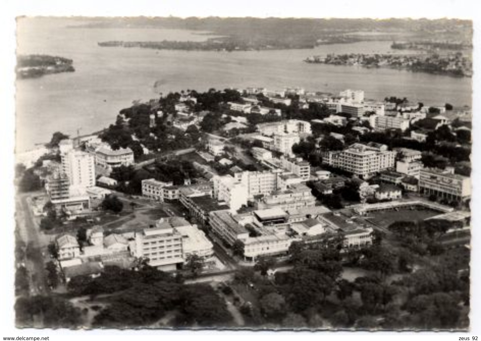 B9683 COTE D'IVOIRE / IVORY COAST - ABIDJAN - VUE AÉRIENNE - Costa D'Avorio