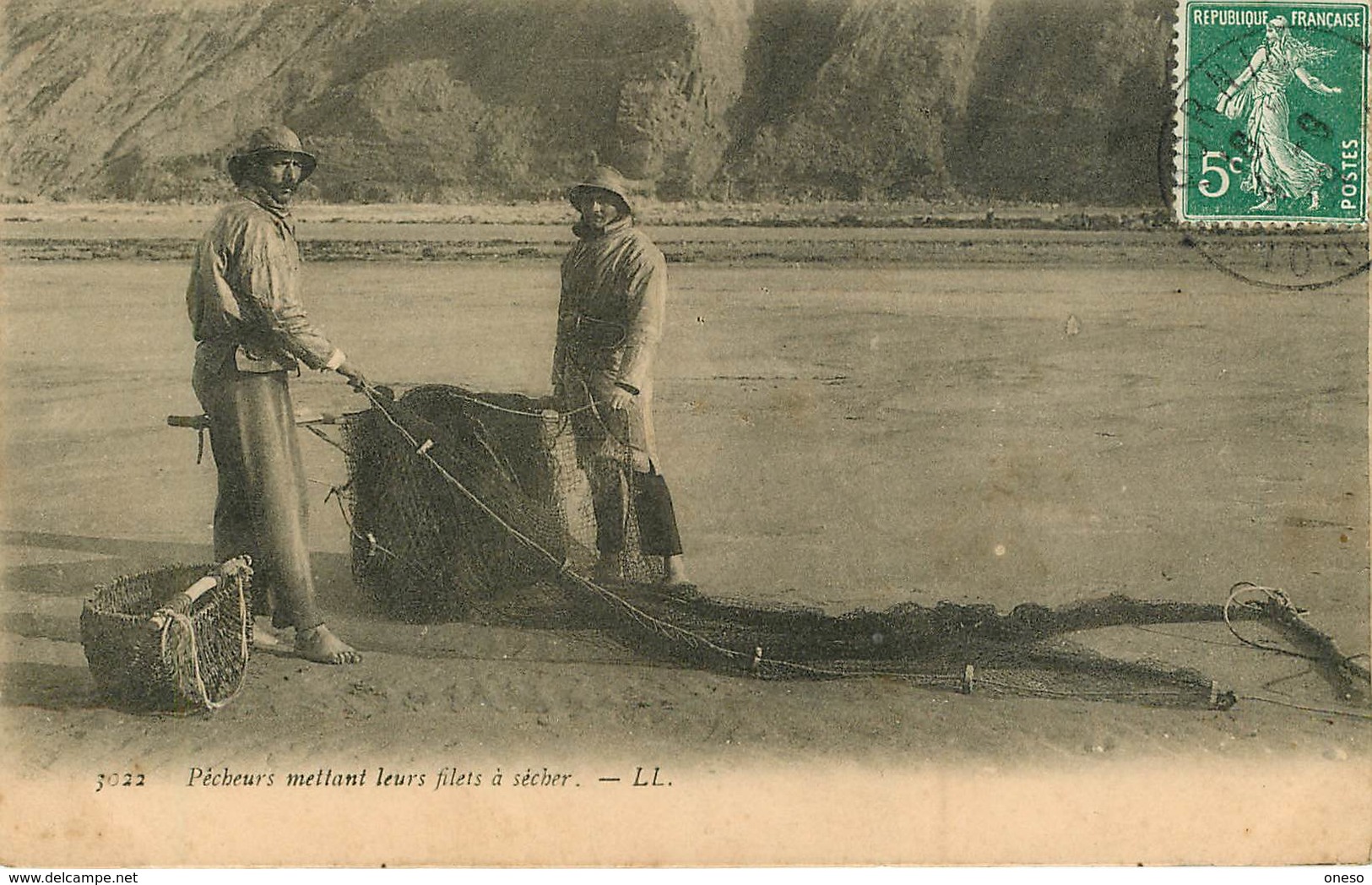 Thèmes - Lot N°393 - Pêcheurs - Pêcheuses - Cartes sur le thème de la pêche - Lots en vrac - Lot de 25 cartes