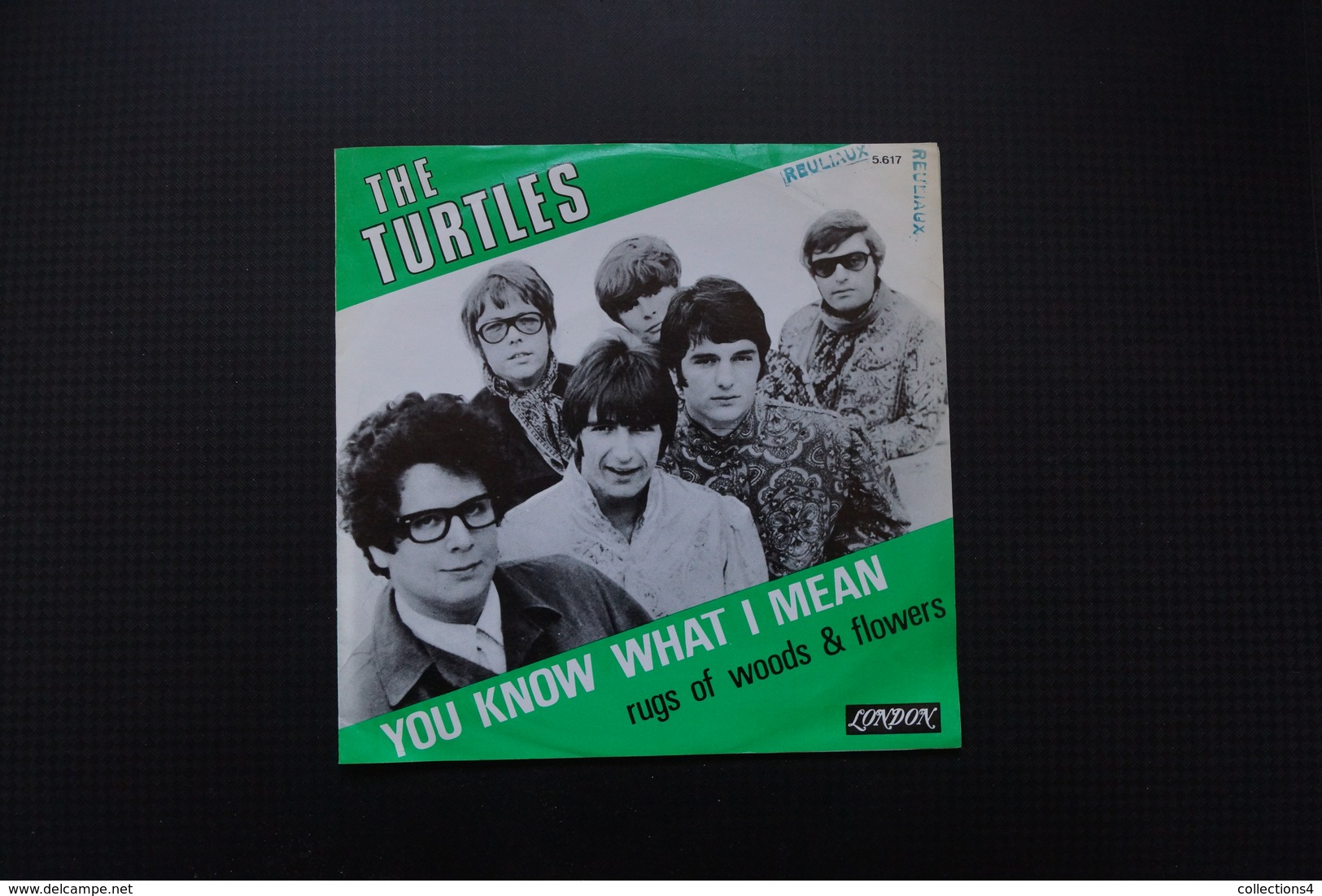 THE TURTLES YOU KNOW WHAT I MEAN RARE SP BELGE 1967 VALEUR + - Rock