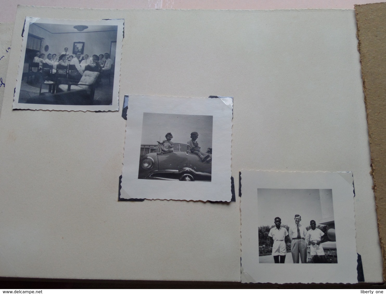 Album met foto's van CONGO : Nos Souvenir du Congo ANNO +/- 1947 ( zie foto's voor detail ) !
