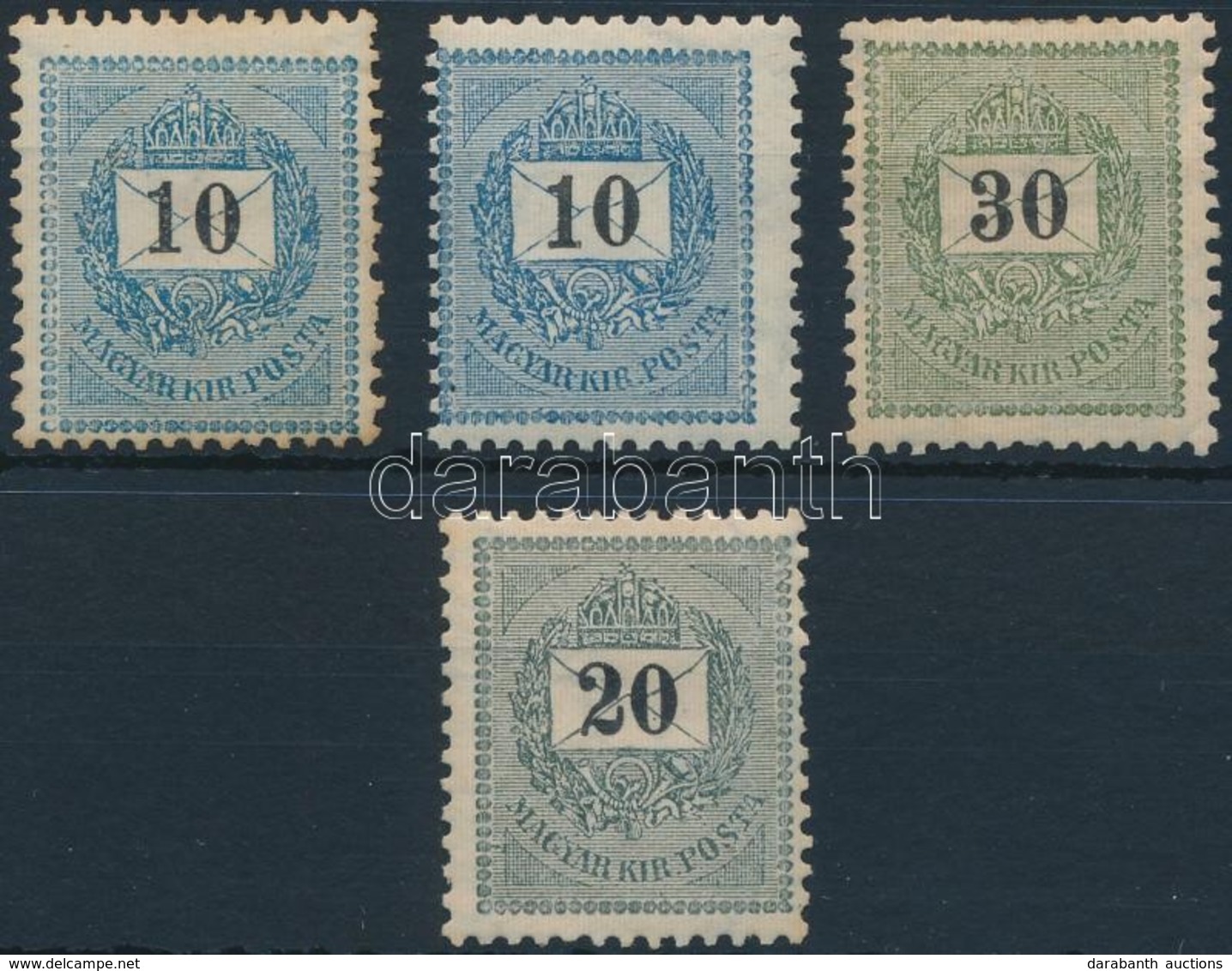 * 1898-1899 4 Db Bélyeg (15.600) - Other & Unclassified