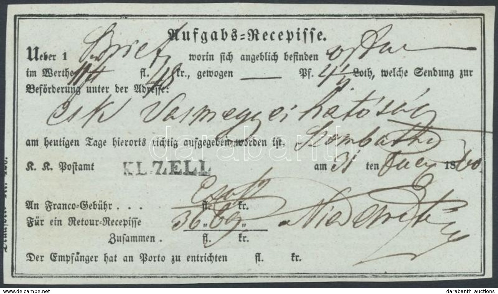 1860 - Sonstige & Ohne Zuordnung