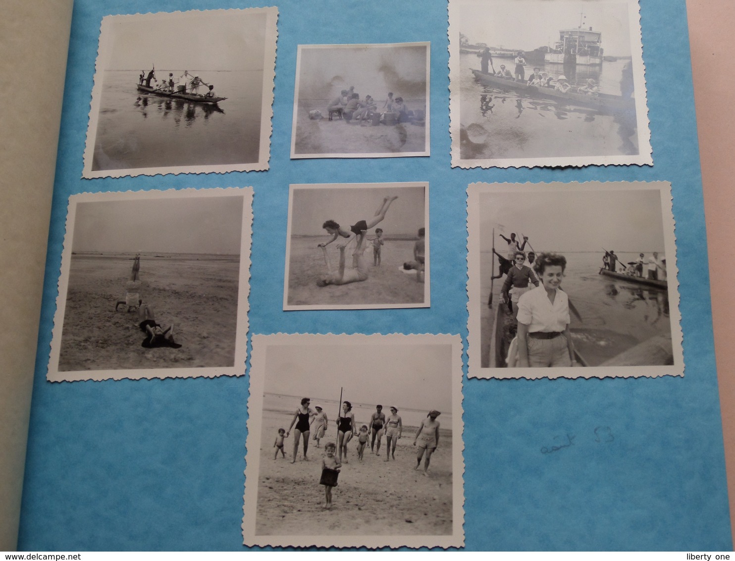 Album met foto's van o.a. CONGO ( zie foto's voor verdere details ) ANNO +/- 1950 !