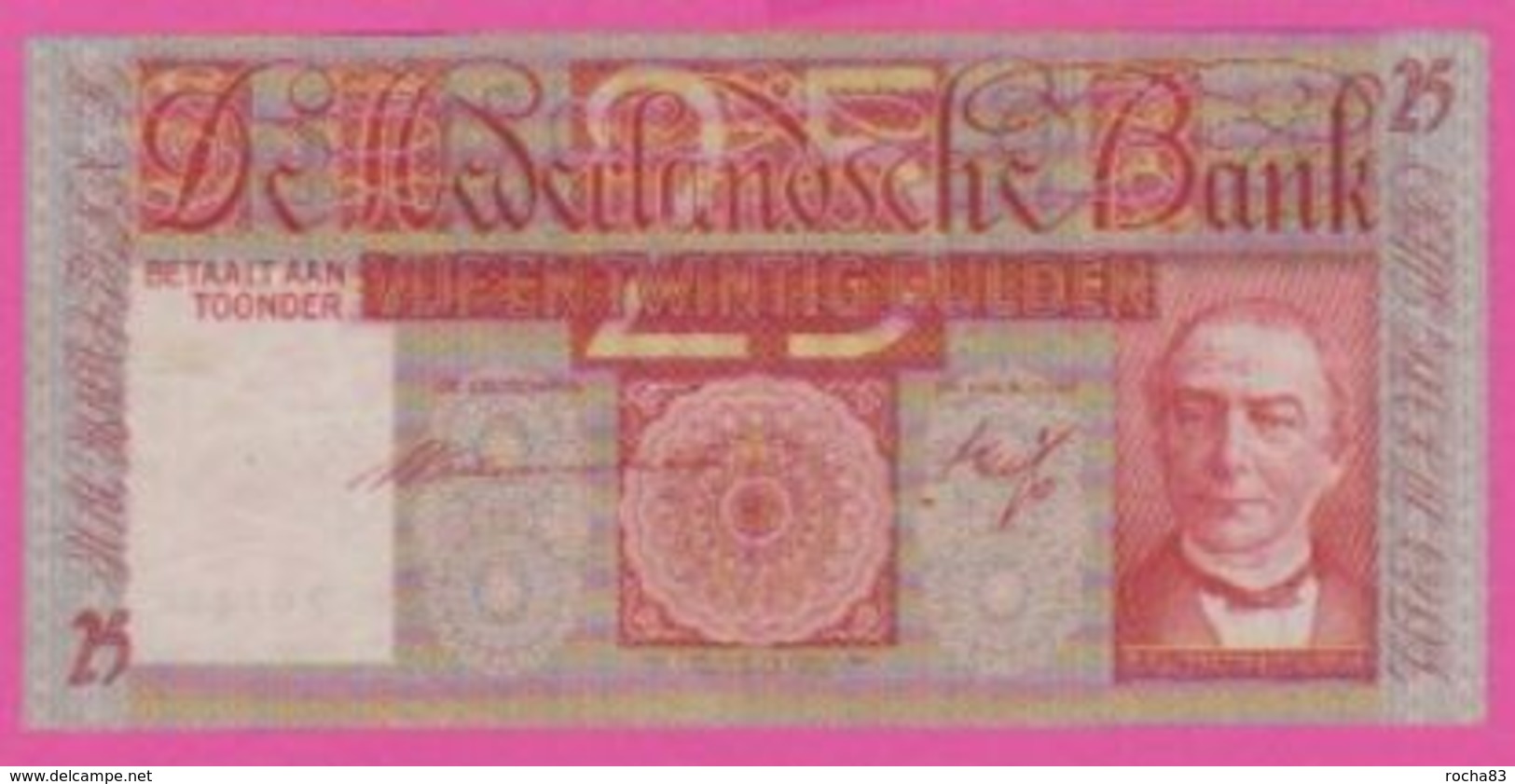 NETHERLANDS - PAYS BAS - 25 Gulden Du 09 03 1939  - Pick 50 TTB - 25 Gulden