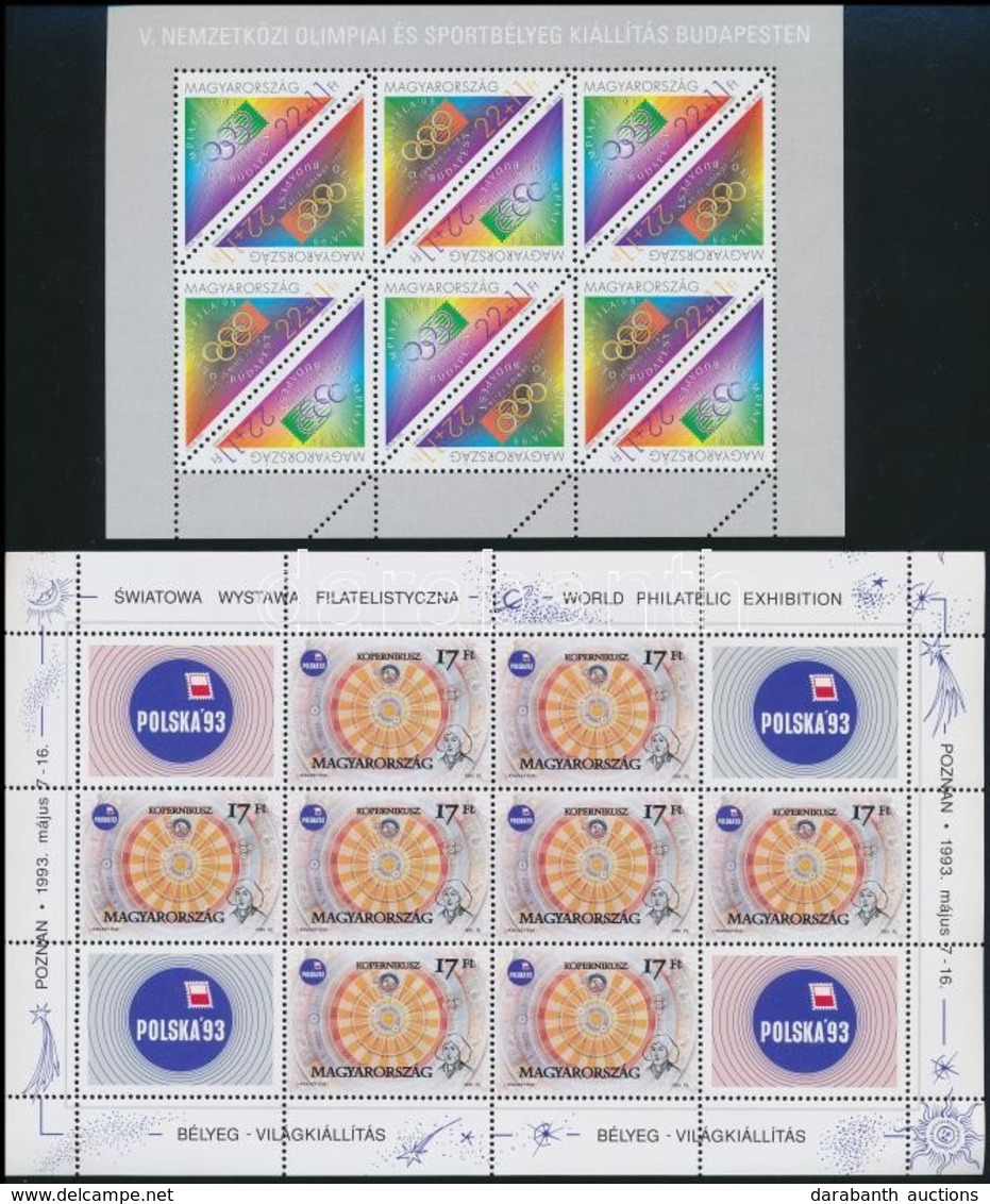 ** 21 Db Szép Postatiszta Kisív Az 1990-es évekből - Other & Unclassified