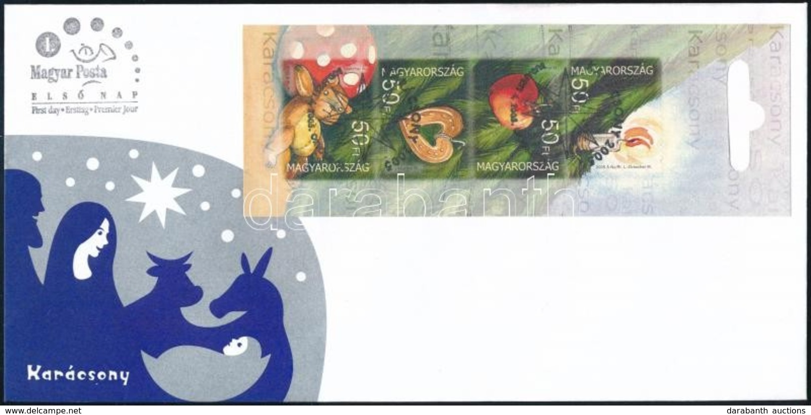 1999-2005 3 Klf FDC: UPU, Üdvözlettel, Karácsony (4.200) - Sonstige & Ohne Zuordnung