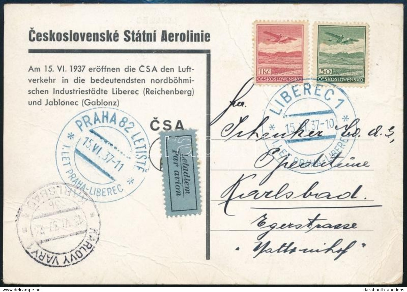 Csehszlovákia 1937 - Other & Unclassified