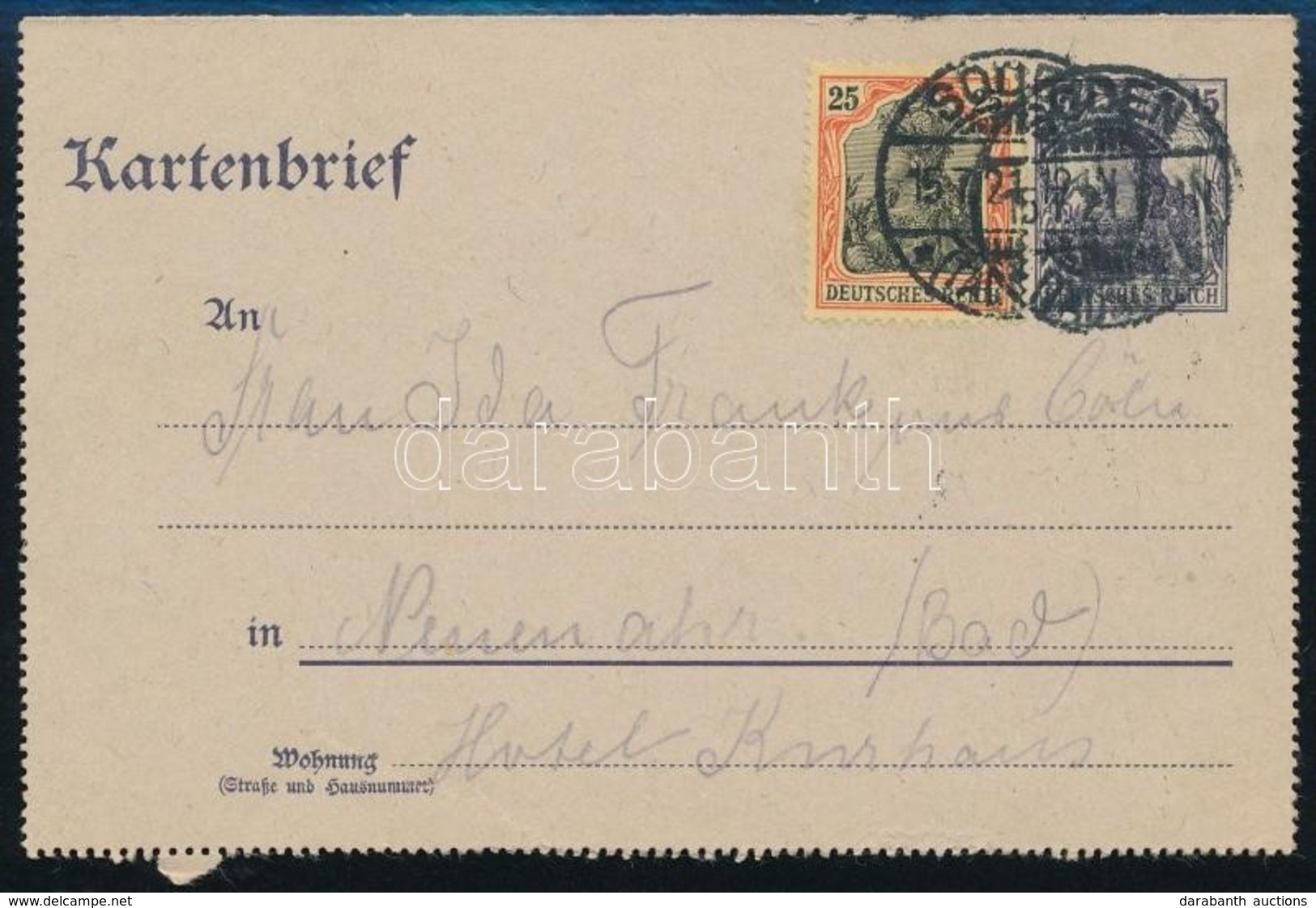 Deutsches Reich 1921 - Sonstige & Ohne Zuordnung
