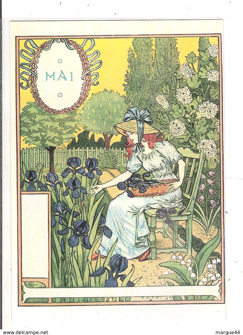 EUGENE GRASSET- LA BELLE JARDINIERE - 1896 - MAI - Peintures & Tableaux
