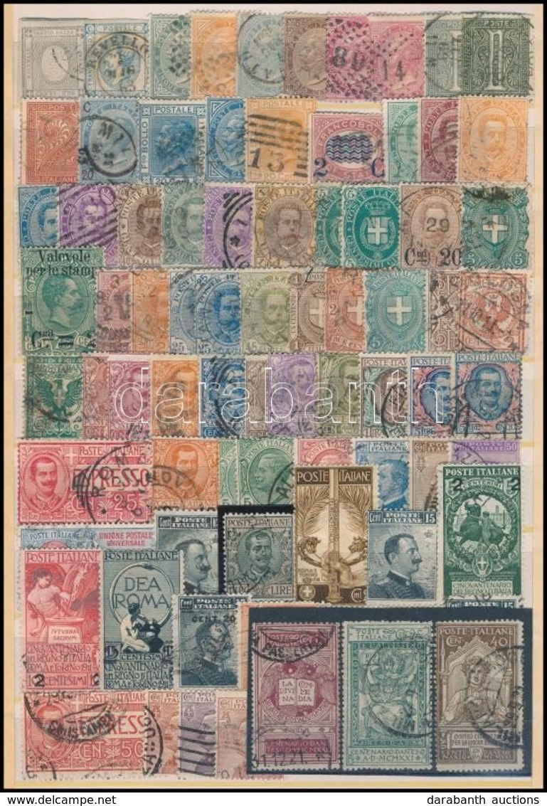 O Olasz Gyűjtemény A Kezdetektől 1952-ig Több Jó értékkel és Nyomdahibással (Mi EUR 869,-) - Sonstige & Ohne Zuordnung