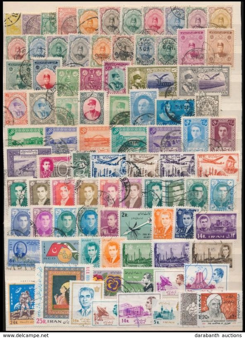 O Irán 88 Db Bélyeg 1911-től Berakólapon (86,15 $) - Sonstige & Ohne Zuordnung