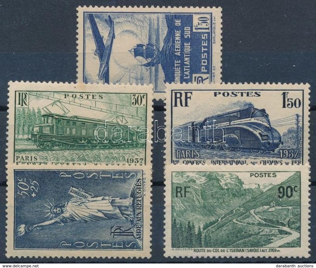 * Franciaország 1936-1937 Mi 326-346, Mi 357, Mi 372 (Mi EUR 49,-) - Other & Unclassified