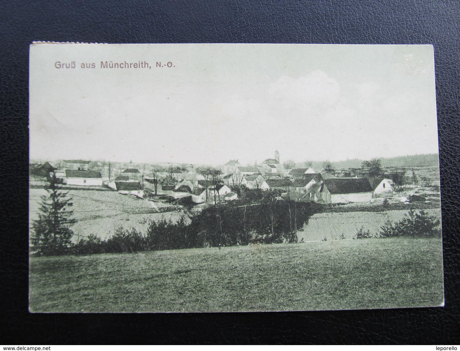 AK MÜNCHREITH B. Karlstein A.d.Thaya NÖ Waidhofen Postablage Ca.1910 //  D*35538 - Waidhofen An Der Thaya