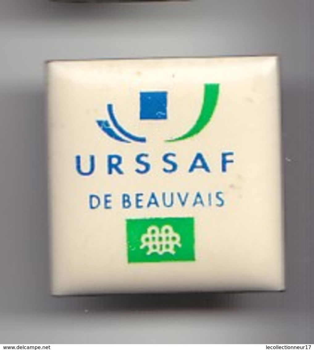 Pin's URSSAF De Beauvais Dans L' Oise Dpt 60 Réf 4928 - Steden