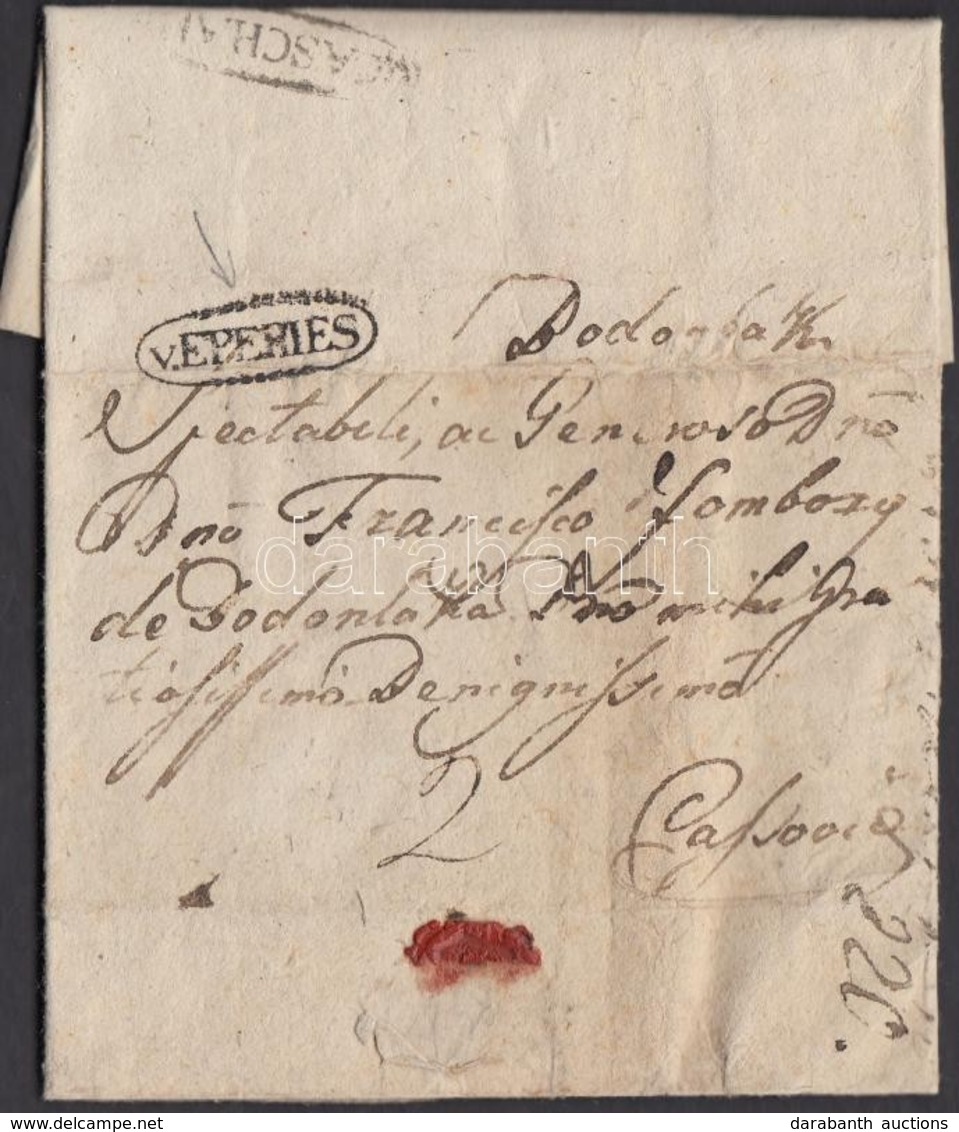 1834 Ex Offo 'v.EPERIES' - 'V.CASCHAU' - Other & Unclassified