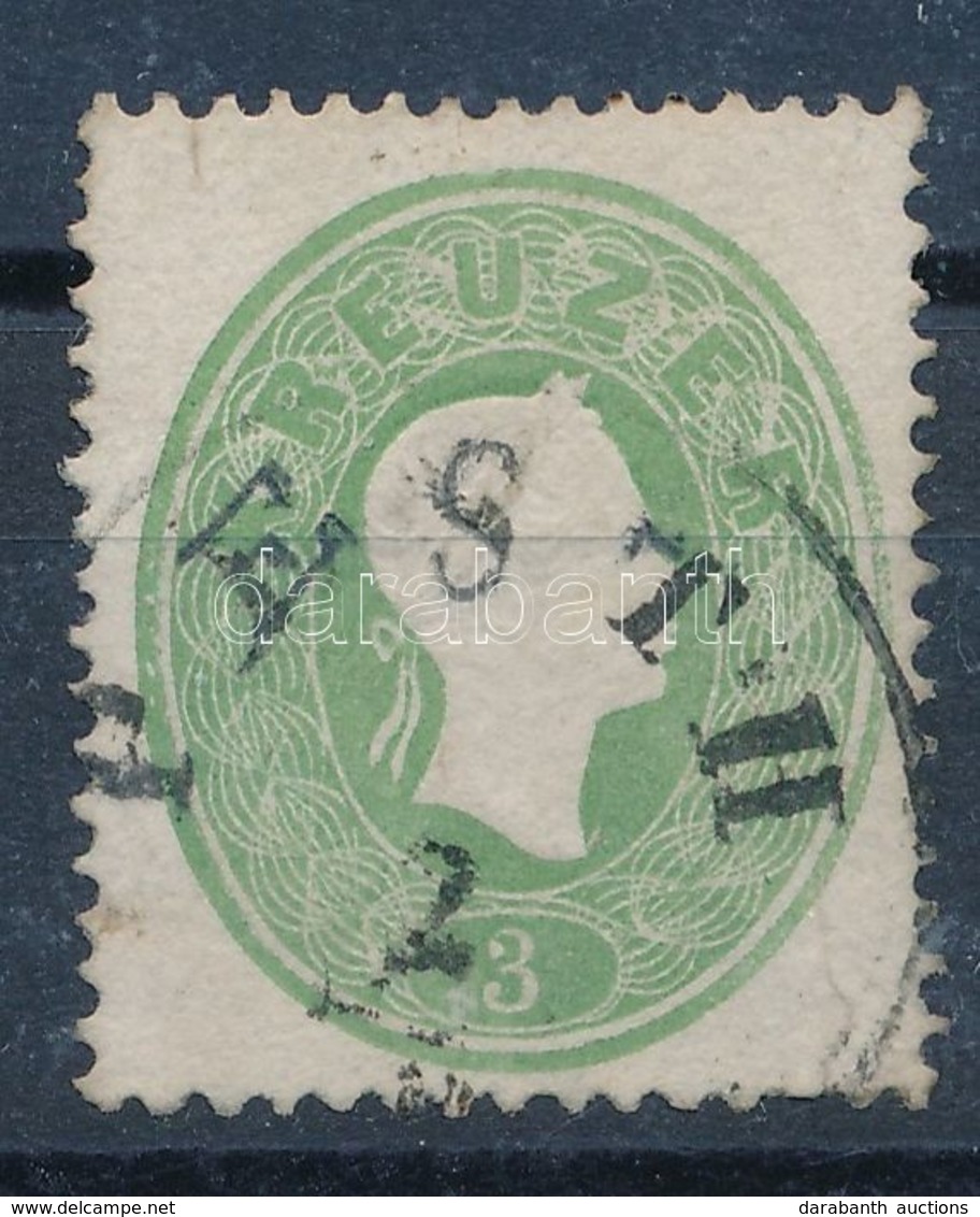 O 1861 Centrált 3kr ,,PESTH' - Other & Unclassified