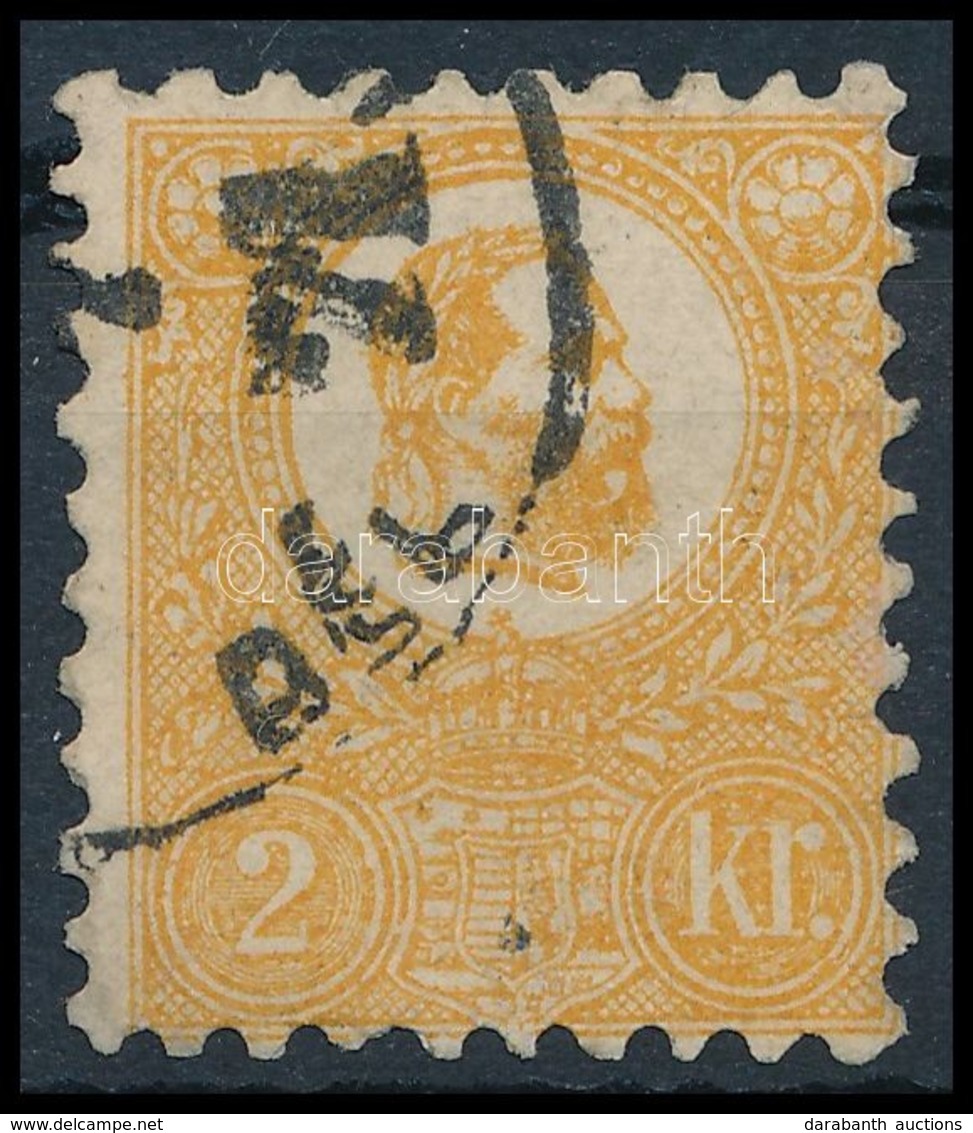 O 1871 Kőnyomat 2kr Narancs (23.500) - Other & Unclassified