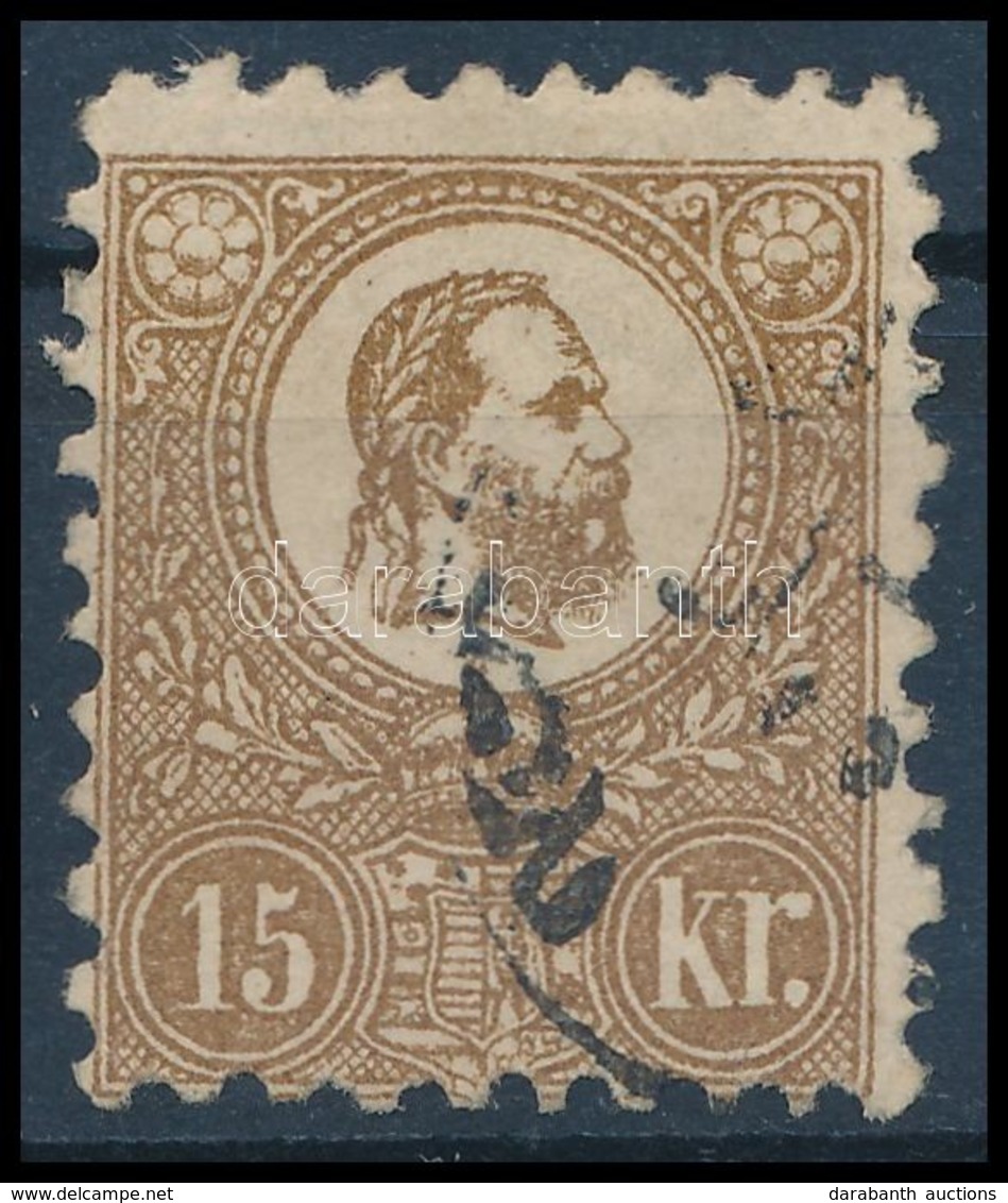 O 1871 Kőnyomat 15kr (29.000) (kis Hibák / Minor Faults) - Sonstige & Ohne Zuordnung