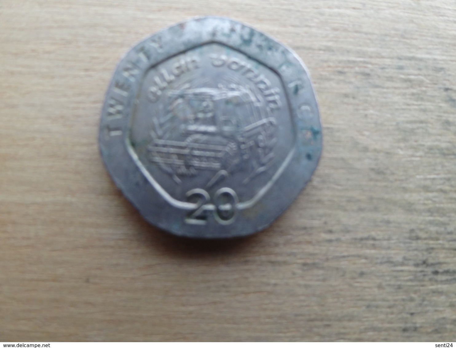 Ile De Man 20  Pence  1993  Km 391 - Île De  Man