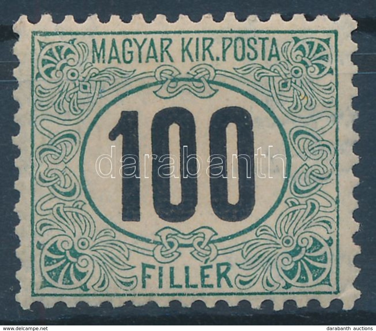 ** 1905 Zöldportó 100f 'A' (6.000) - Sonstige & Ohne Zuordnung