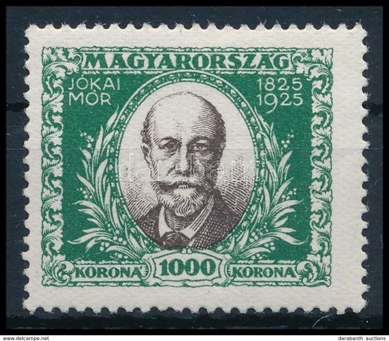 * 1925 Jókai 1000 K KORONÁ Felirattal - Sonstige & Ohne Zuordnung
