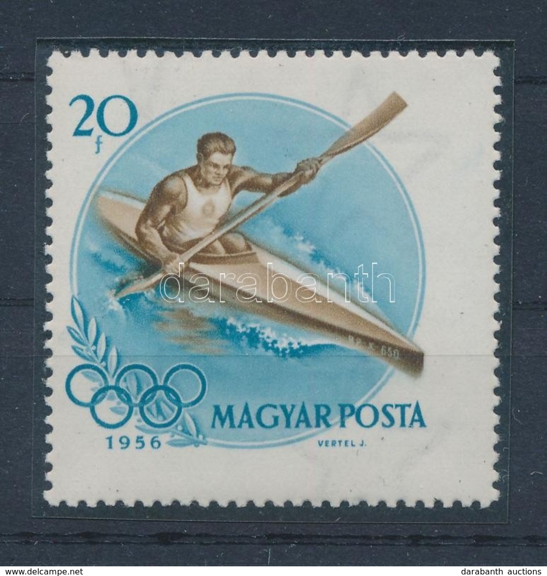 ** 1956 Olimpia 20f Látványosan Elfogazva - Other & Unclassified