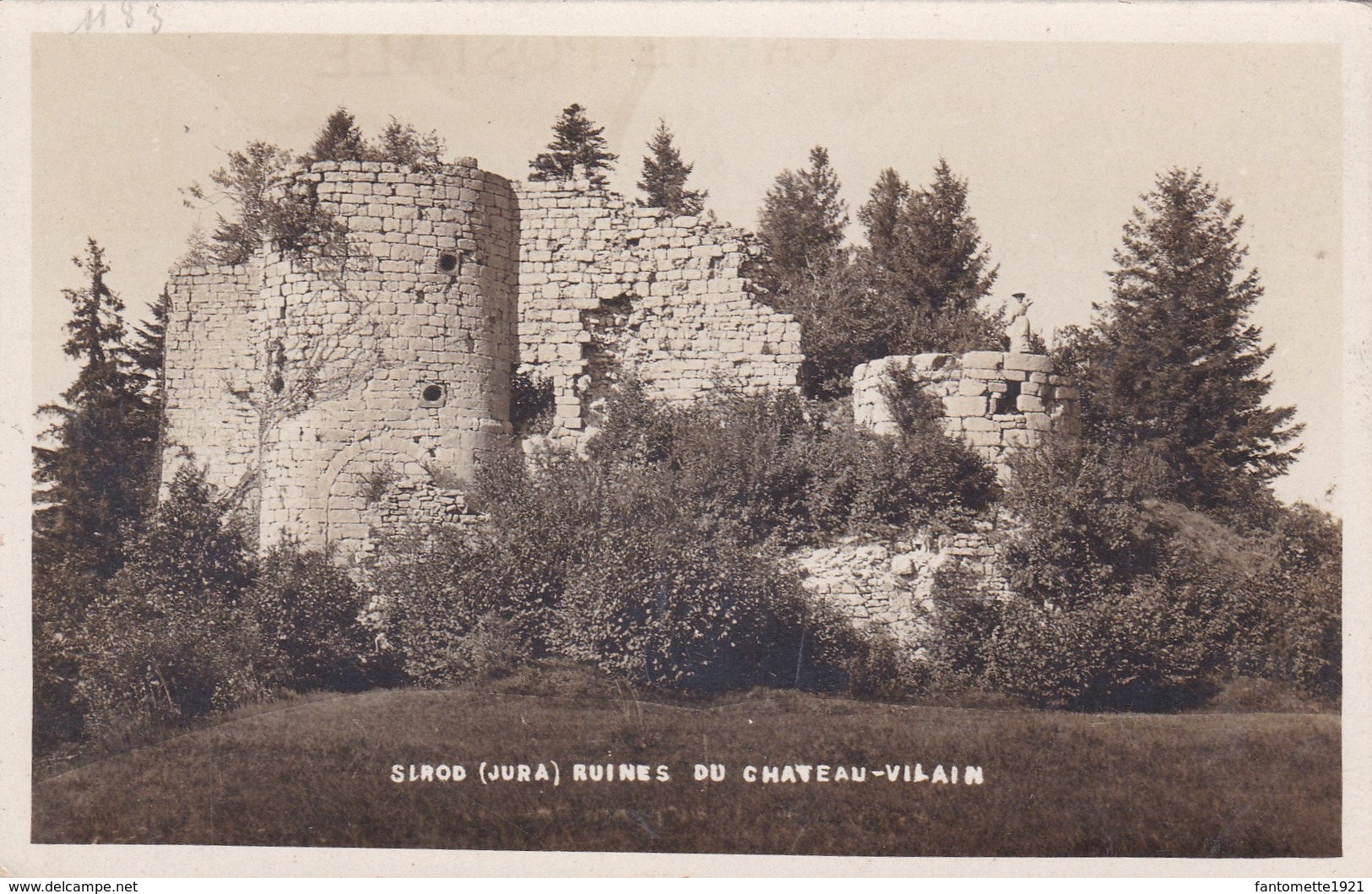 SIROD RUINES DU CHATEAU VILAIN (dil414) - Autres & Non Classés