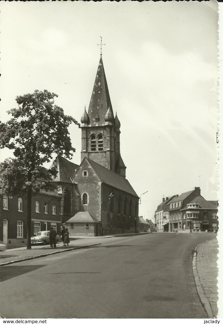 Pecq -- Eglise St. Martin.       (2 Scans) - Pecq