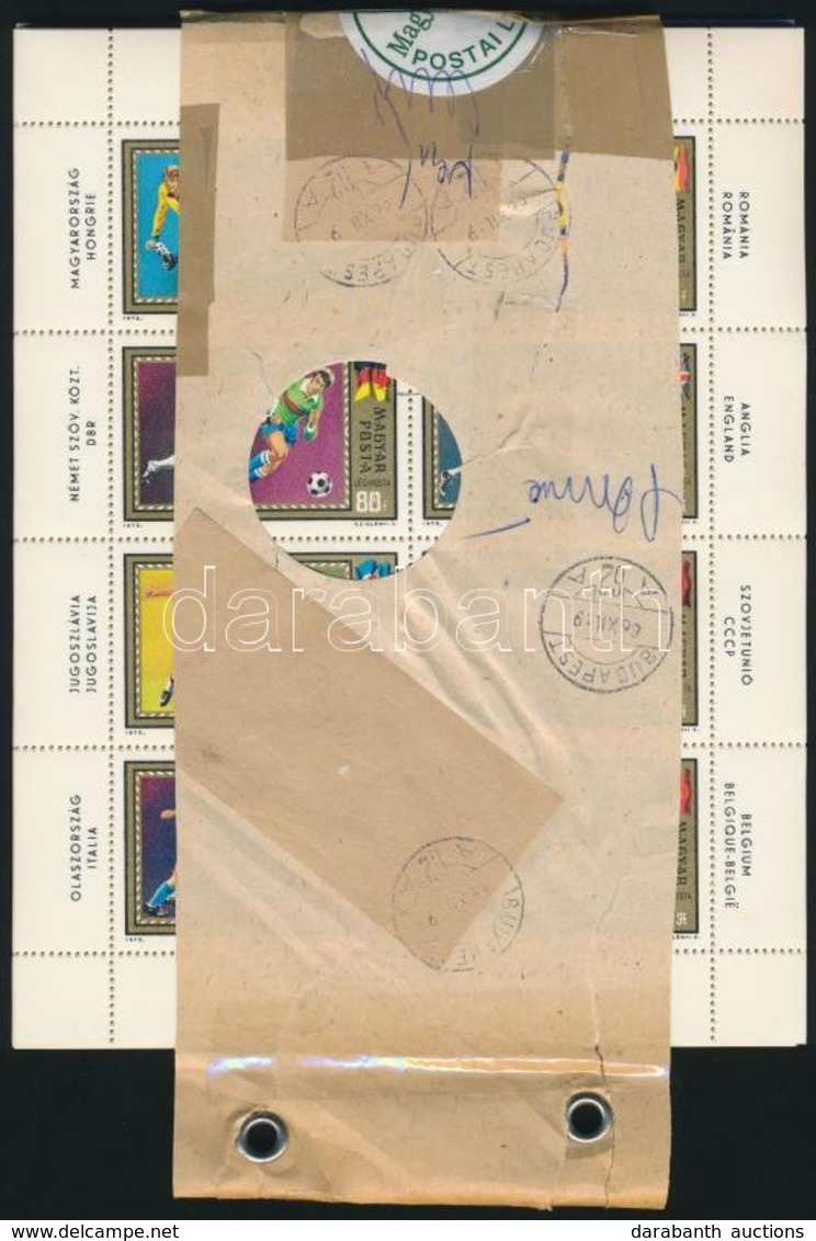 O 1972 Labdarúgó EB 50 Db Blokk Postai Csomagolásban (15.000) - Sonstige & Ohne Zuordnung